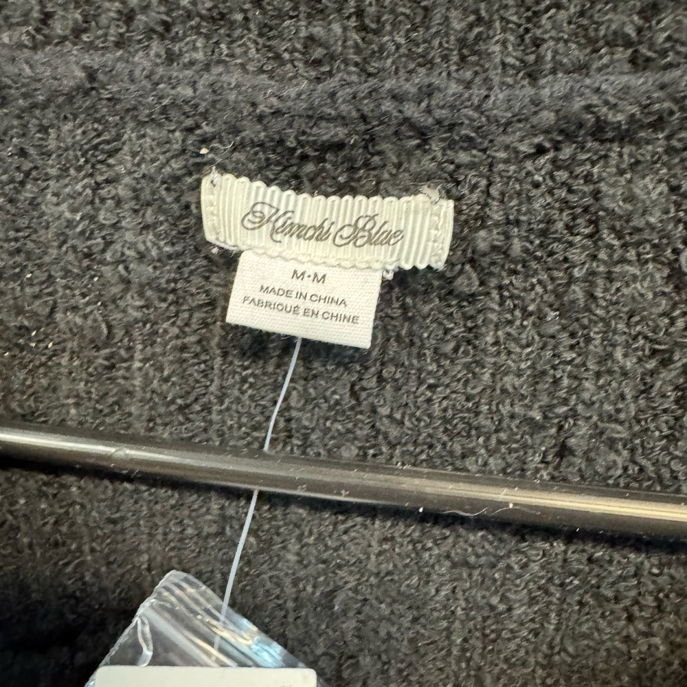 Urban Outfitters Black Ribbed Cardigan - Picture 3 of 7